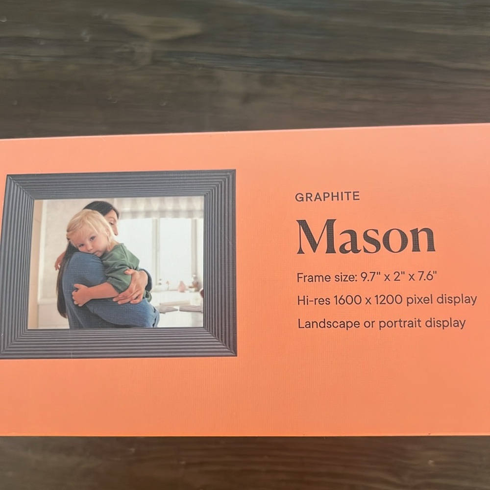 Aura: Mason Graphite Frame